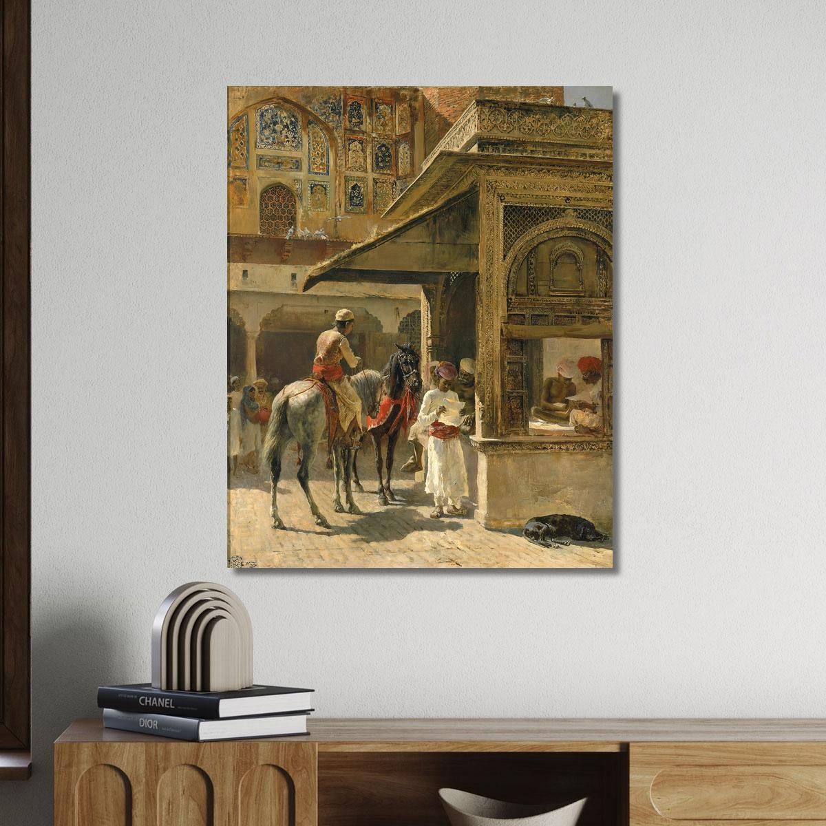 Hindu Merchants Edwin Lord Weeks elw18 canvas print