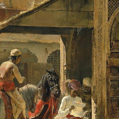 Hindu Merchants Edwin Lord Weeks elw18 canvas print Hindu Merchants Edwin Lord Weeks elw18 canvas print