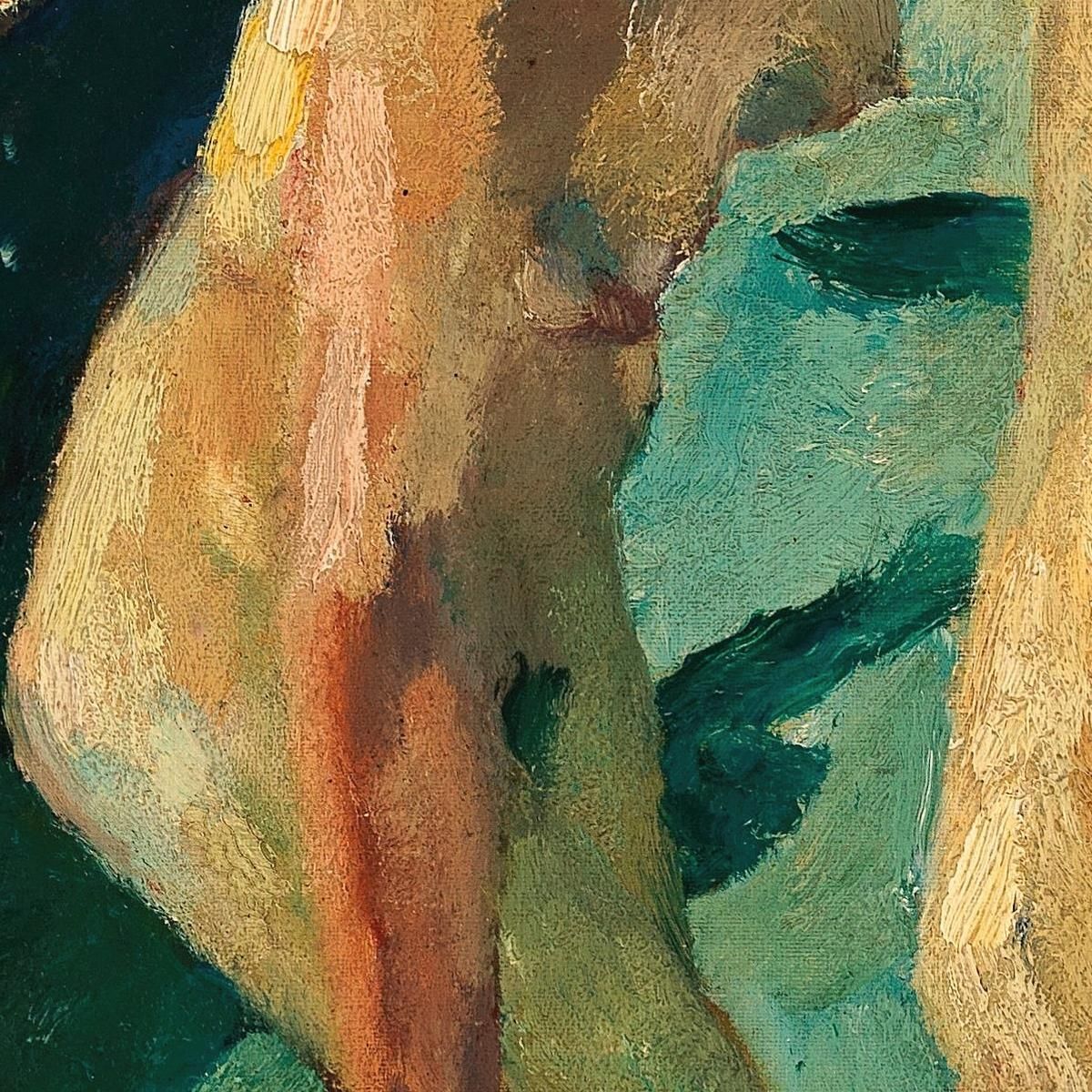 Bathers Leo Putz lpz7 canvas print