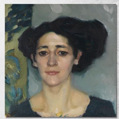 Portrait Of A Woman Leo Putz lpz9 canvas print 