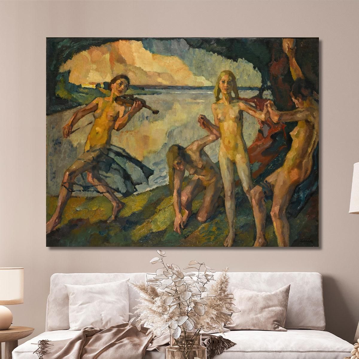 Junges Leben Youth Leo Putz lpz26 canvas print 