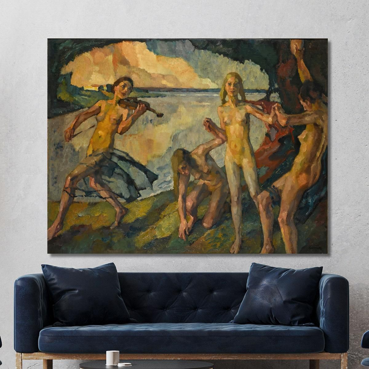 Junges Leben Youth Leo Putz lpz26 canvas print 