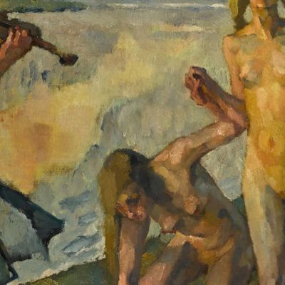 Junges Leben Youth Leo Putz lpz26 canvas print