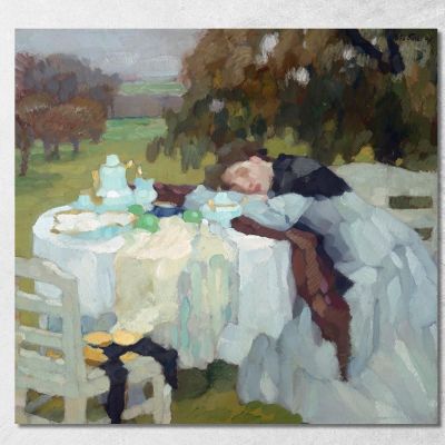 Late Autumn Leo Putz lpz32 canvas print 