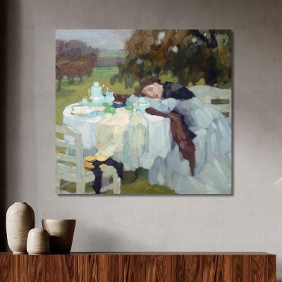 Late Autumn Leo Putz lpz32 canvas print 