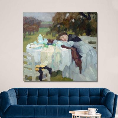 Late Autumn Leo Putz lpz32 canvas print 