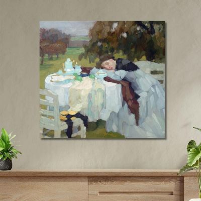 Late Autumn Leo Putz lpz32 canvas print 