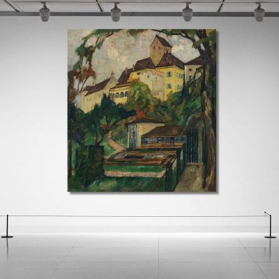 Schloss Seefeld Iv Leo Putz lpz48 canvas print 