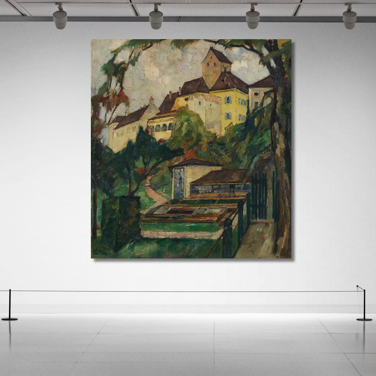 Schloss Seefeld Iv Leo Putz lpz48 canvas print 