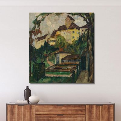 Schloss Seefeld Iv Leo Putz lpz48 canvas print 