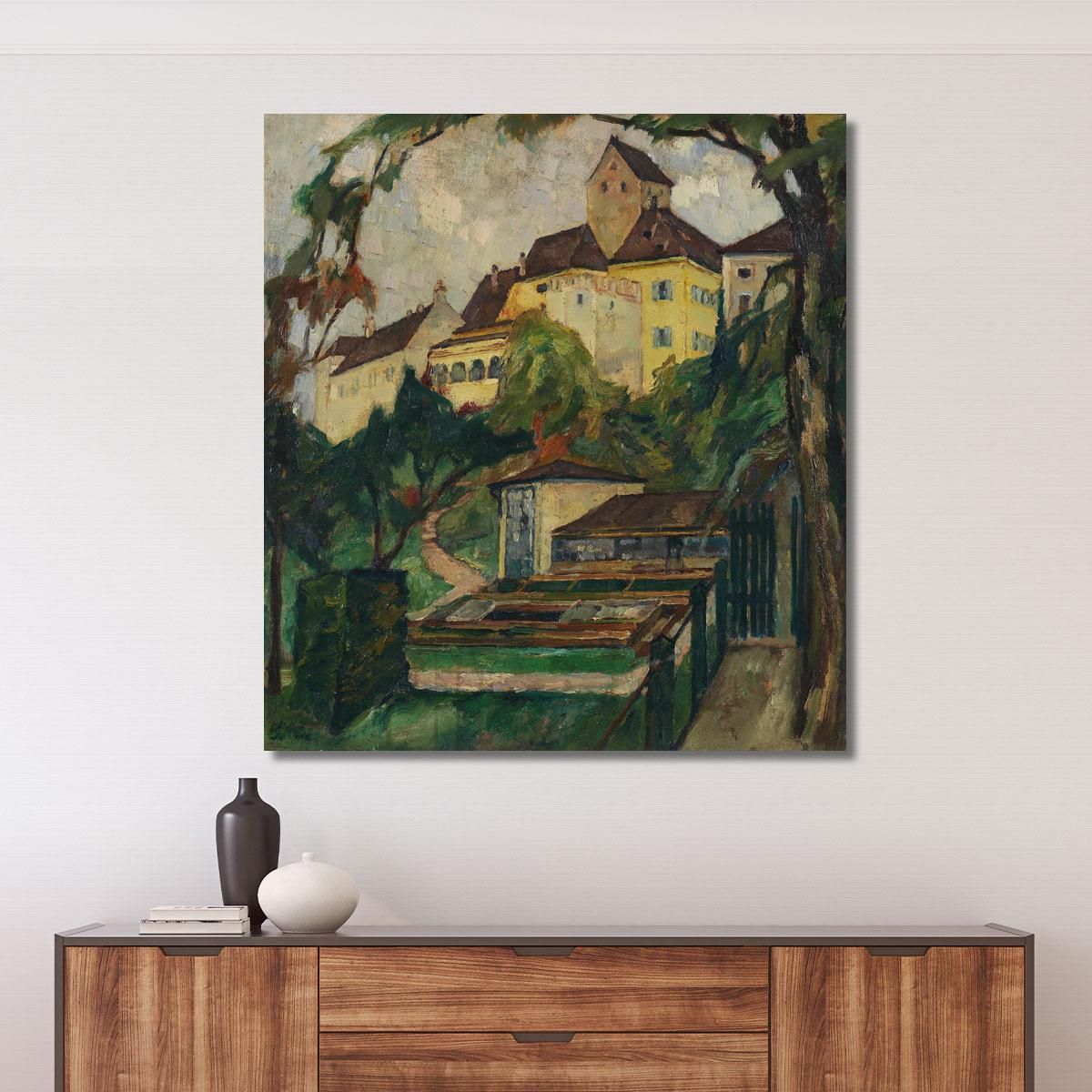 Schloss Seefeld Iv Leo Putz lpz48 canvas print 