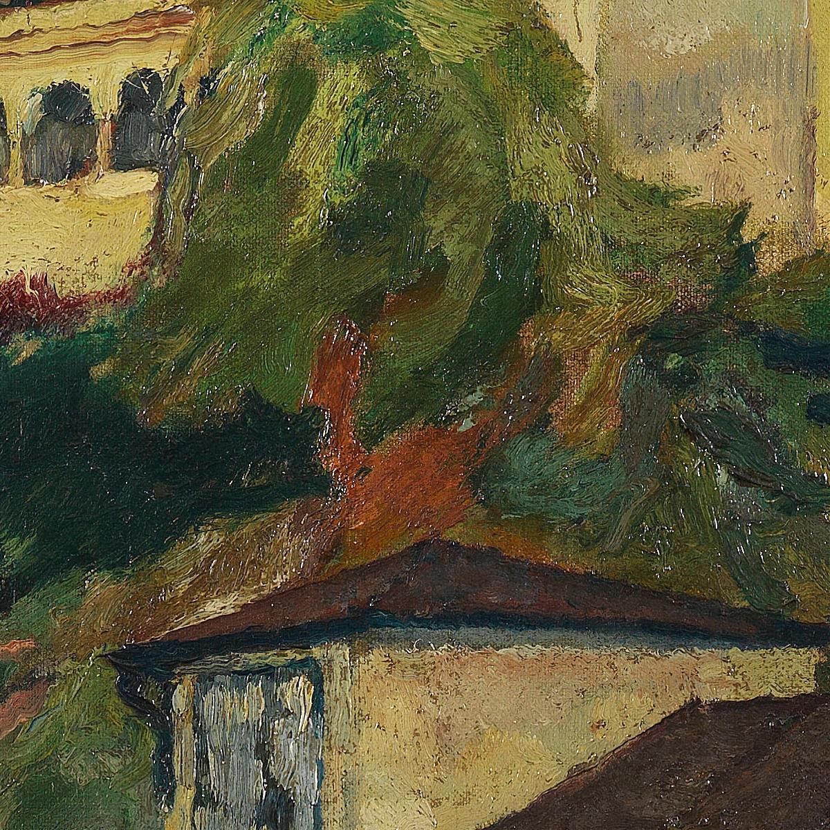Schloss Seefeld Iv Leo Putz lpz48 canvas print