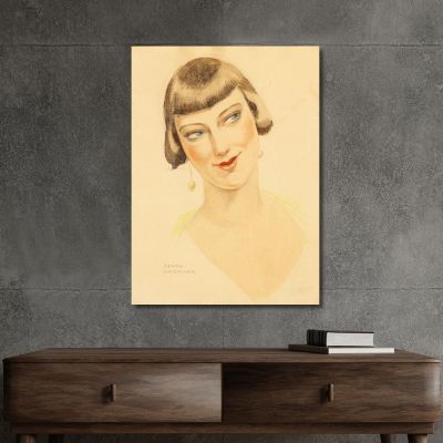 Elna Draws Gerda Wegener gwg2 canvas print 