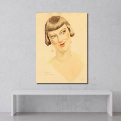 Elna Draws Gerda Wegener gwg2 canvas print 