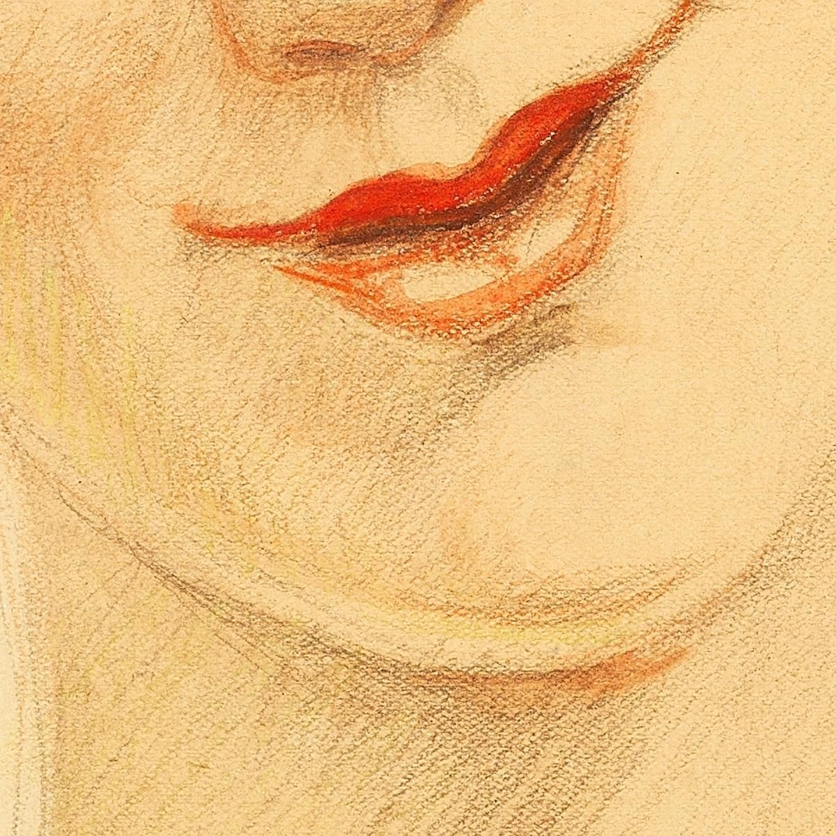 Elna Draws Gerda Wegener gwg2 canvas print