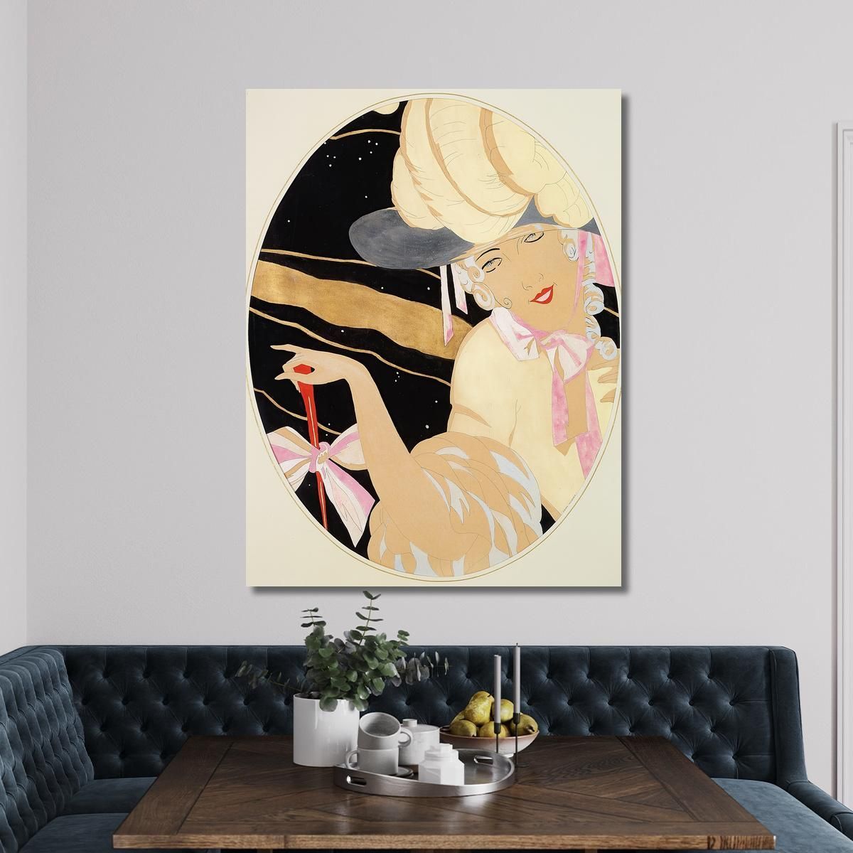 Elegant Woman Gerda Wegener gwg3 canvas print 