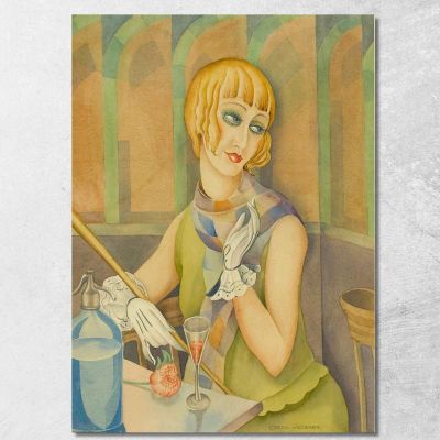It'S On The Elbe Gerda Wegener gwg11 canvas print 