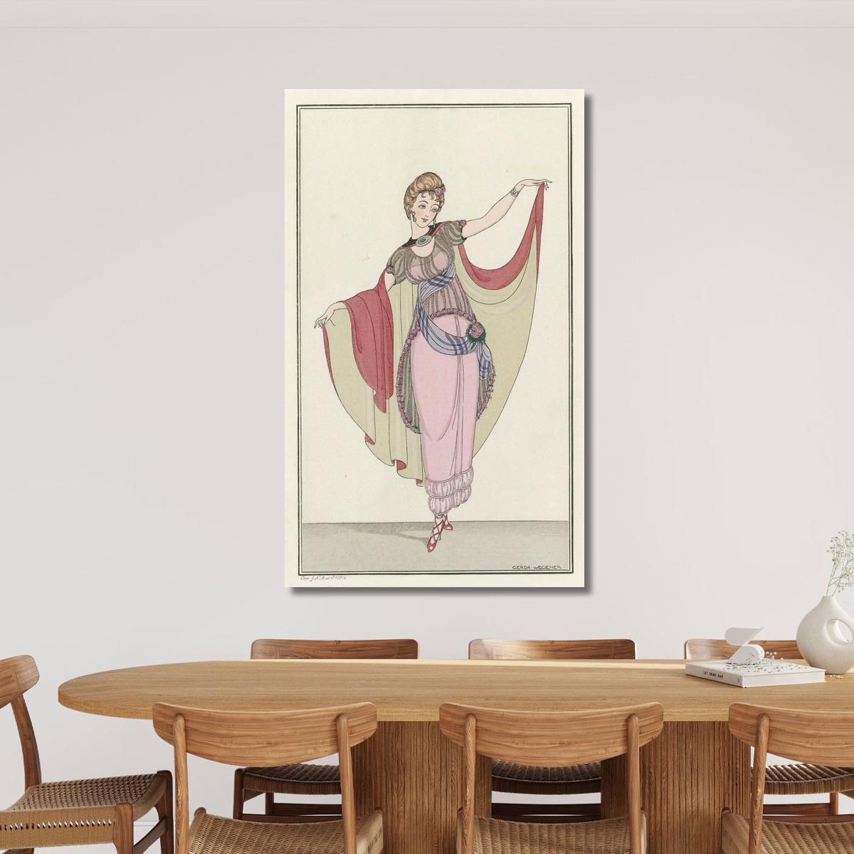 Dance Dress Gerda Wegener gwg21 canvas print 