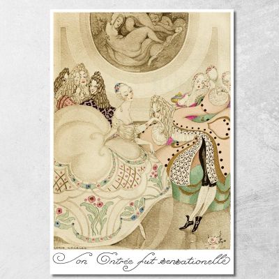 On Red Heels Pl 01 Gerda Wegener gwg25 canvas print 