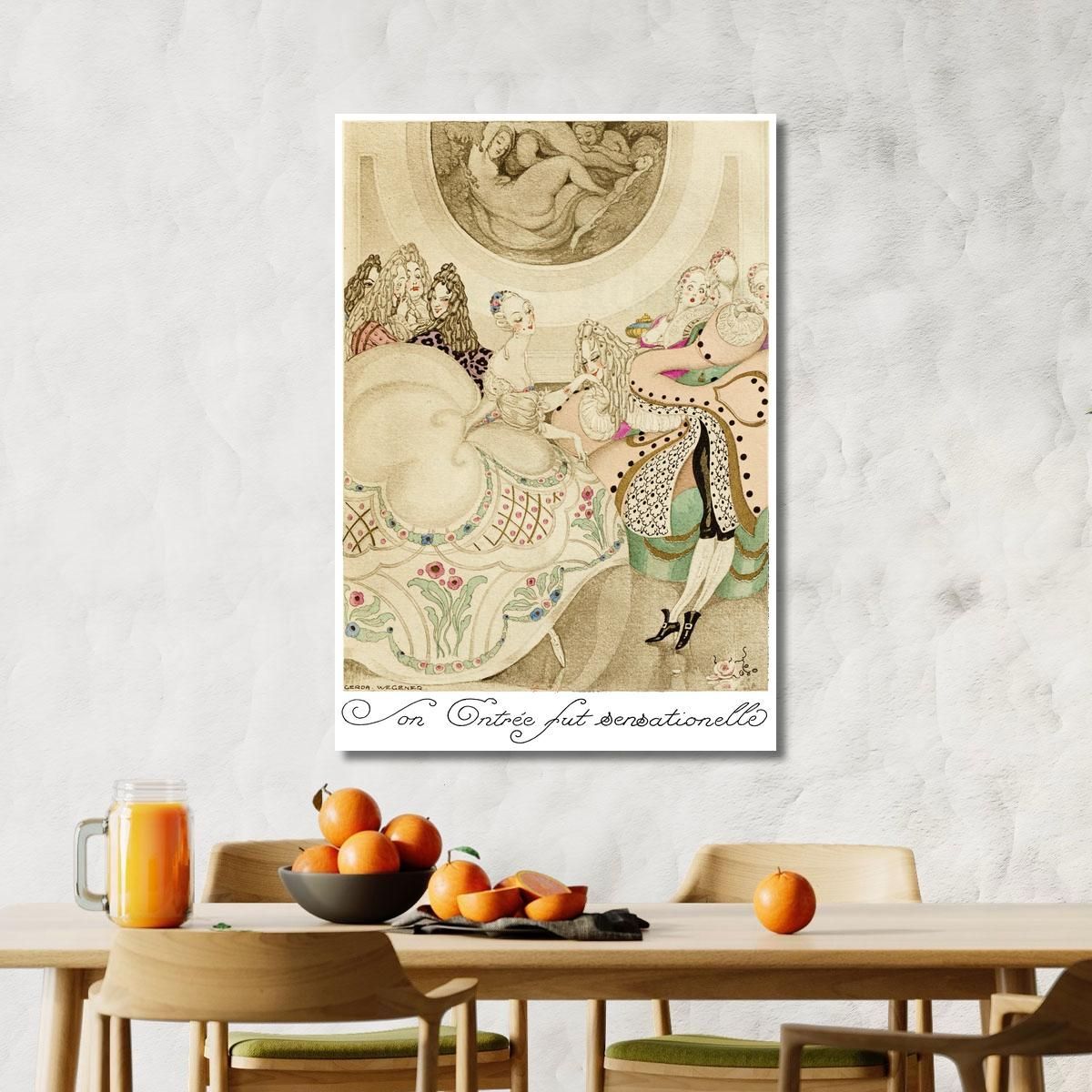 On Red Heels Pl 01 Gerda Wegener gwg25 canvas print 