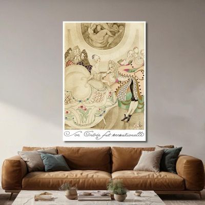 On Red Heels Pl 01 Gerda Wegener gwg25 canvas print 