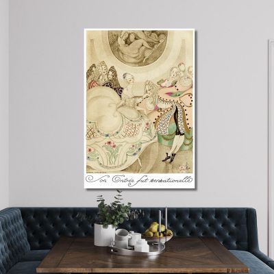 On Red Heels Pl 01 Gerda Wegener gwg25 canvas print 