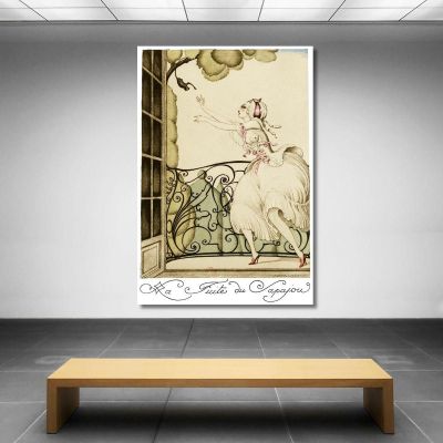 On Red Heels Pl 02 Gerda Wegener gwg26 canvas print 