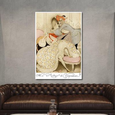 On Red Heels Pl 03 Gerda Wegener gwg27 canvas print 