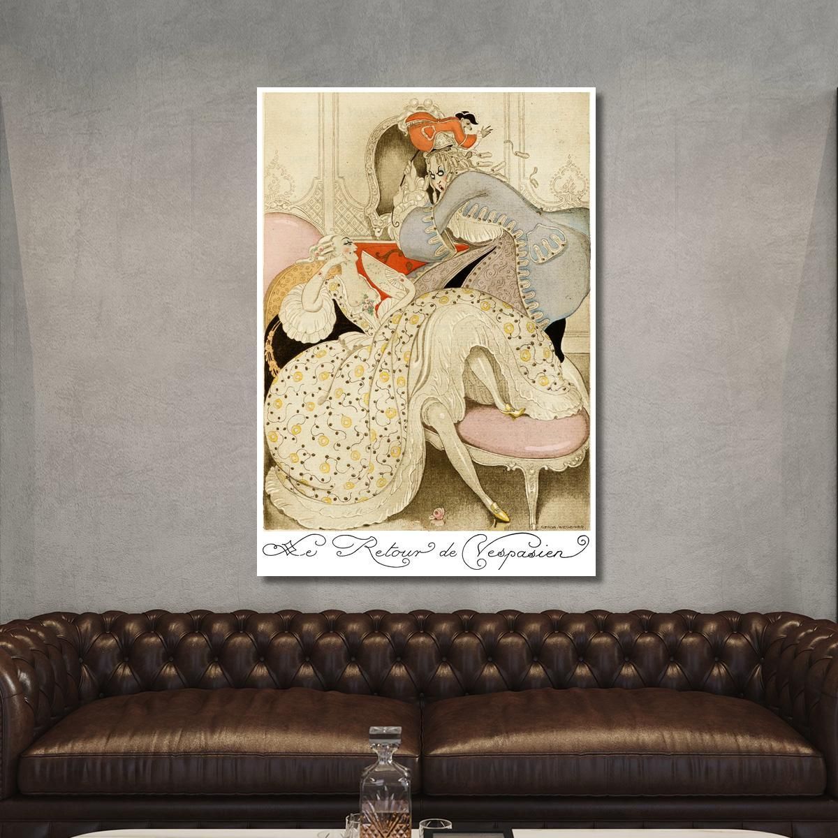 On Red Heels Pl 03 Gerda Wegener gwg27 canvas print 