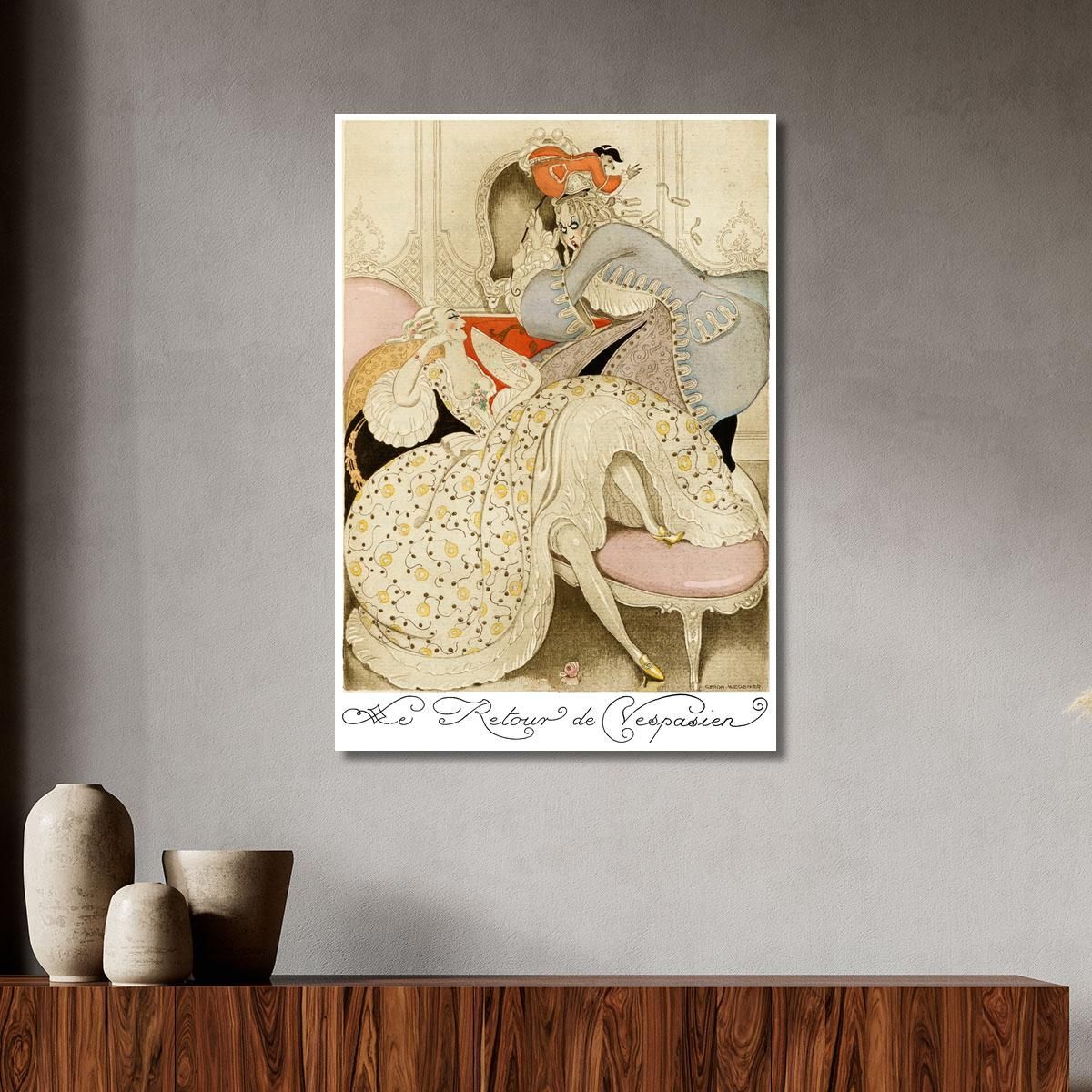 On Red Heels Pl 03 Gerda Wegener gwg27 canvas print 