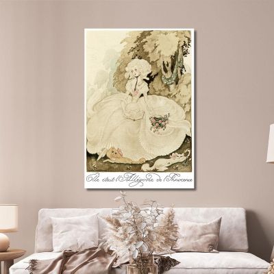 On Red Heels Pl 09 Gerda Wegener gwg33 canvas print 