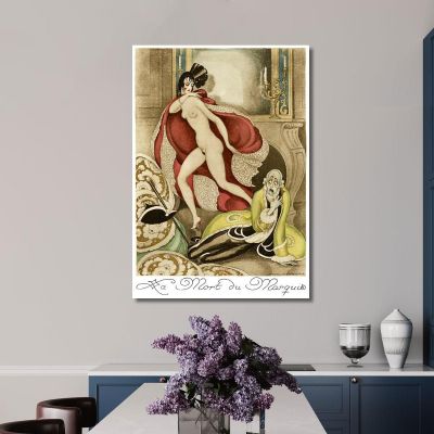 On Red Heels Pl 11 Gerda Wegener gwg35 canvas print 