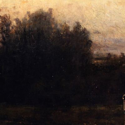 Moonlight In Overschie Surroundings Of Rotterdam Johan Barthold Jongkind jbj14 canvas print