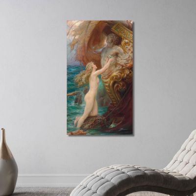 A Deep Sea Idyll Herbert James Draper hjd1 canvas print 