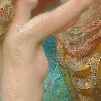 A Deep Sea Idyll Herbert James Draper hjd1 canvas print