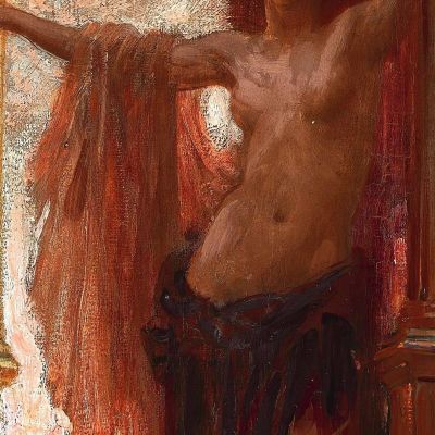 The Gates Of Dawn Herbert James Draper hjd14 canvas print