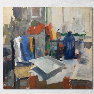 Etching Table Rik Wouters rwo6 canvas print 