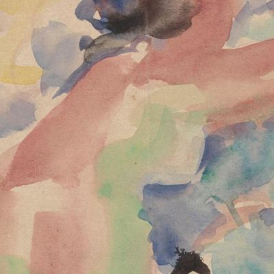 Nude And Flowers Rik Wouters rwo16 canvas print