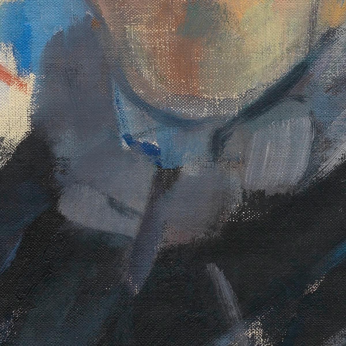 Self Portrait With Cigar Rik Wouters rwo28 canvas print