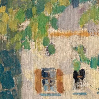The Old Walnut Tree B Rik Wouters rwo30 canvas print