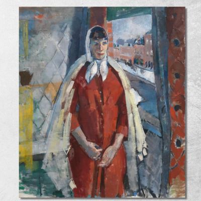 Woman At The Window Rik Wouters rwo37 canvas print 