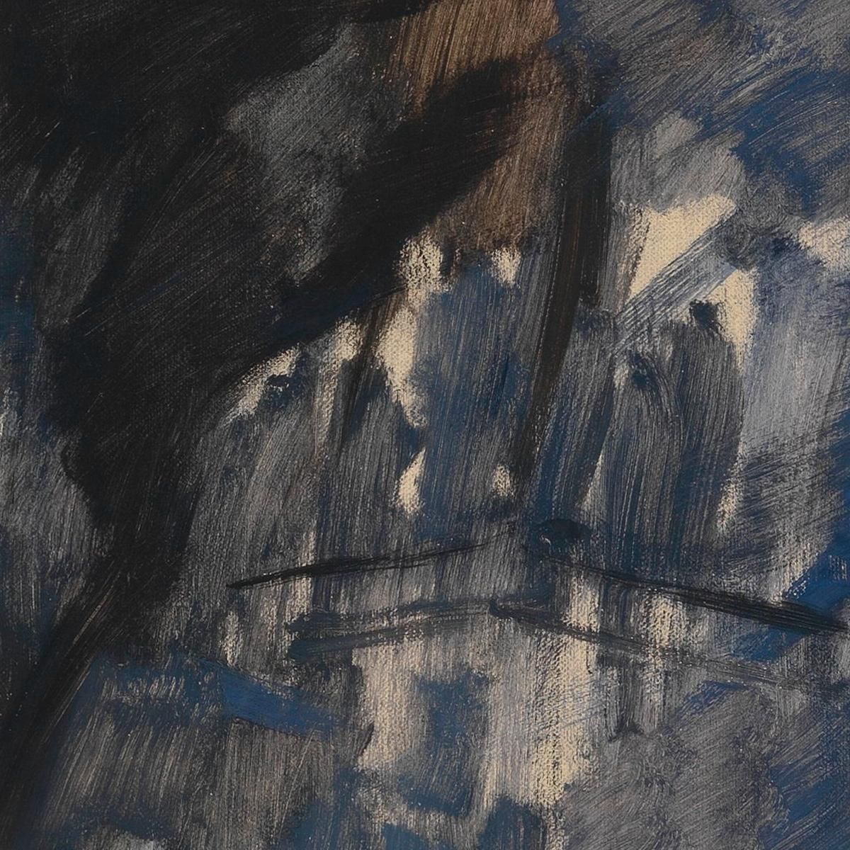 Woman In Black Reading A Newspaper Rik Wouters rwo38 canvas print