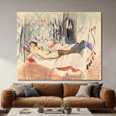 Woman Resting Rik Wouters rwo43 canvas print 