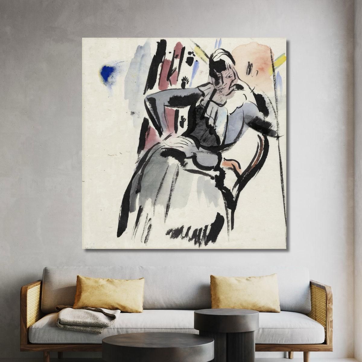 Seated Woman Rik Wouters rwo45 canvas print 