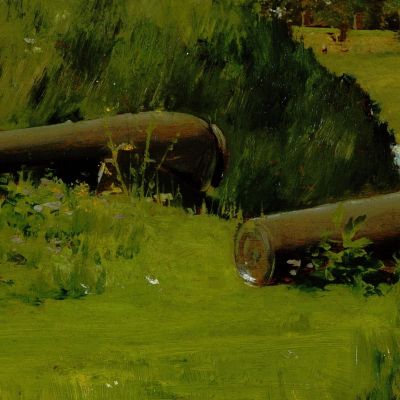 Peace Fort Hamilton William Merritt Chase wmc52 canvas print