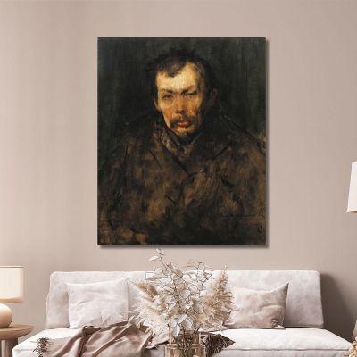 Portrait Of A Man 2 William Merritt Chase wmc55 canvas print 