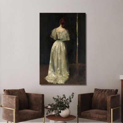 Seventeenth Century Lady William Merritt Chase wmc72 canvas print 