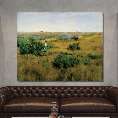 Summer At Shinnecock Hills William Merritt Chase wmc88 canvas print 