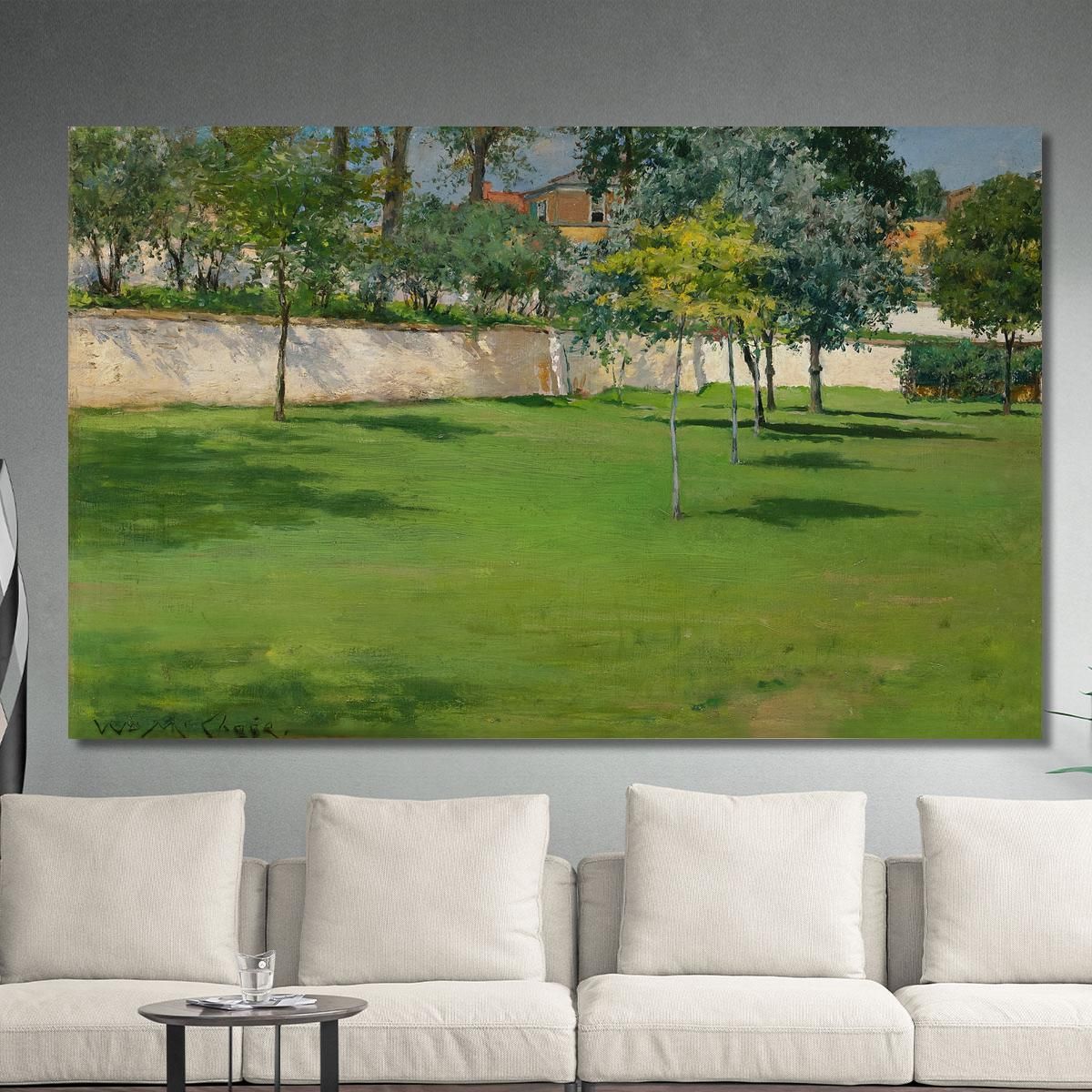 Summer-Time William Merritt Chase wmc89 canvas print 