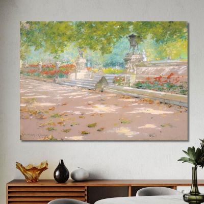 Terrace Prospect Park William Merritt Chase wmc91 canvas print 